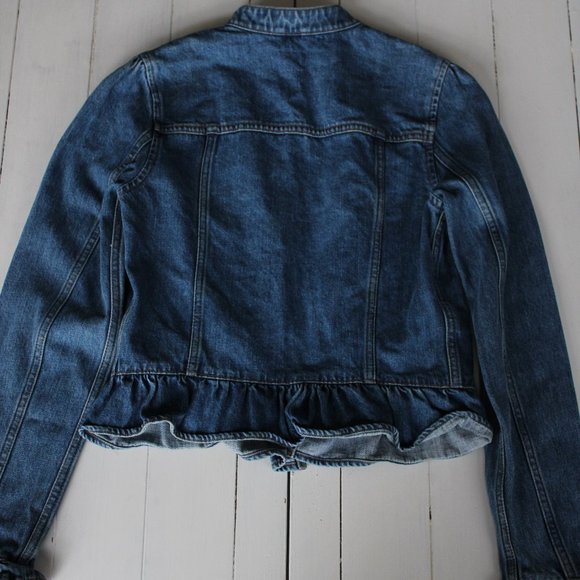 GAP Denim Peplum Jacket - Picture 7 of 7